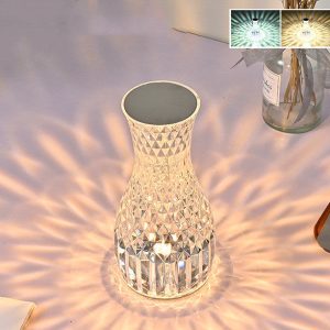 Vase Shape Atmosphere Crystal Lamp