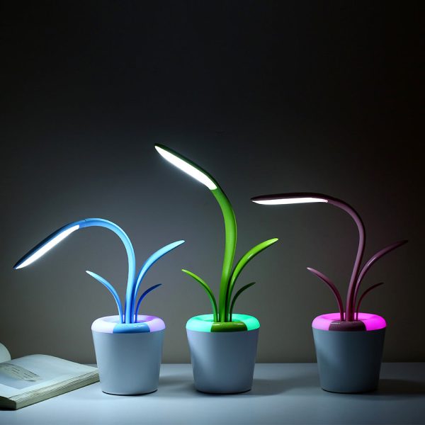 Usb Eye Protection Led Flower Table Lamp