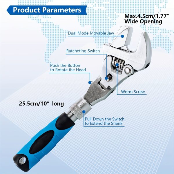 Multifunctional Retractable Wrench