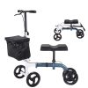 Steerable Knee Scooter Walker W/ Basket & Brake