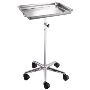 Mayo Instrument Stand With Removable Tray 5 Casters