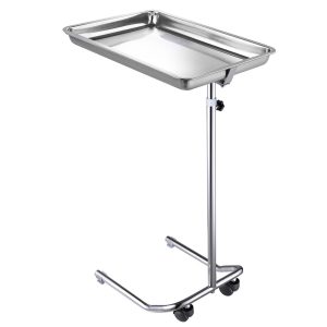 Mayo Instrument Stand With Removable Tray Single Post