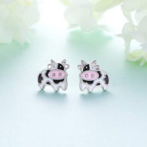 Cow Stud Earrings