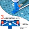 Portable Pool Vacuum - With Brush & 48 Pole