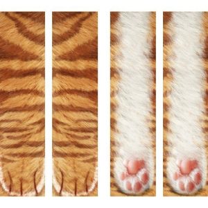 3D Animal Paw Socks Adult Cute Cat Claws Socks Unisex Long Socks