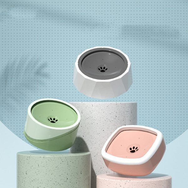 Anti-Dust Water Bowl For Dogs And Cats Without Wet Mouth