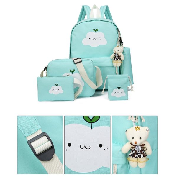 Fashion Nylon Backpack Schoolbags