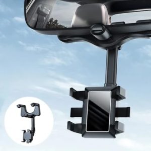 Clearview Phone Holder For Car Rearview Mirror