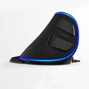 Vertical Ergonomic Snail Rgb Anti-Mouse Hand Wired Mouse