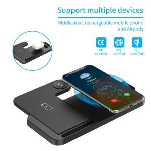 4 In 1 Fast Wireless Charger