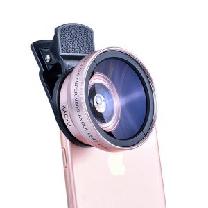 Universal Mobile Phone Lens 0.45Xwide Angle 12.5 Times The Macro External Lens