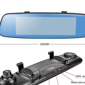 1080P Hd 8 Inch 4G Cloud Android Rear View Mirror