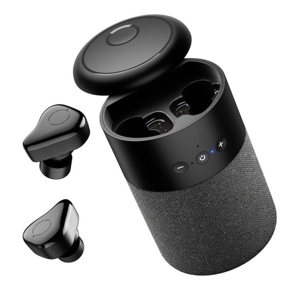 Bluetooth Speaker With Headset Inside