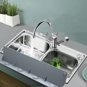 Washing Vegetables Silicone Sink Water Baffle