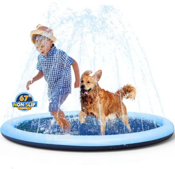 Non-Slip Splash Pad For Kids And Dog