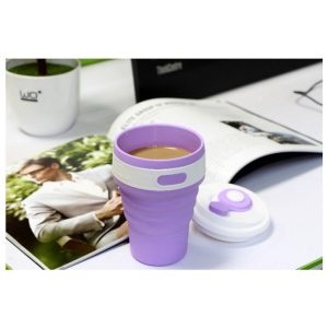 Folding Silicone Water Cups Coffee Mugs