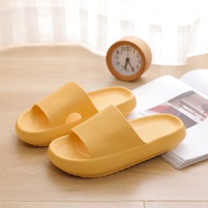 4Cm Household Anti-Skid Thick Soled Light Household Bathroom Couple Slippers