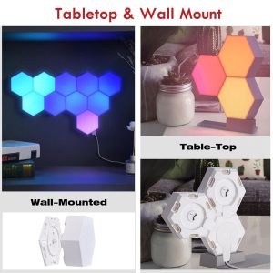 Lifesmart Cololight Pro Smart Light Kit W/ Adaptor Tabletop & Wall Mount