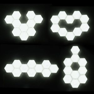 Lifesmart Touch Led Light Kit Wall-Mounted White Set Of 10