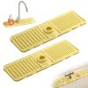 Splashguard Faucet Mat For Kitchen Sink