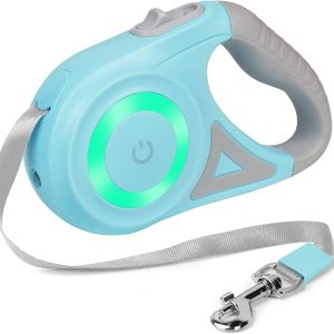 Retractable Dog Leash With Light