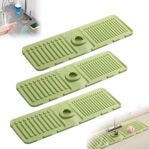 Splashguard Faucet Mat For Kitchen Sink