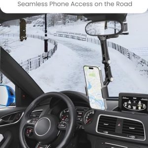 Driveease Rear View Mirror Phone Holder