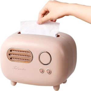 Retro Radio Tissue Box