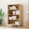 Combination Lattice Solid Wood Storage Cabinet