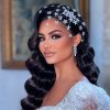 Bridal Rhinestones Hair Combing Ornaments