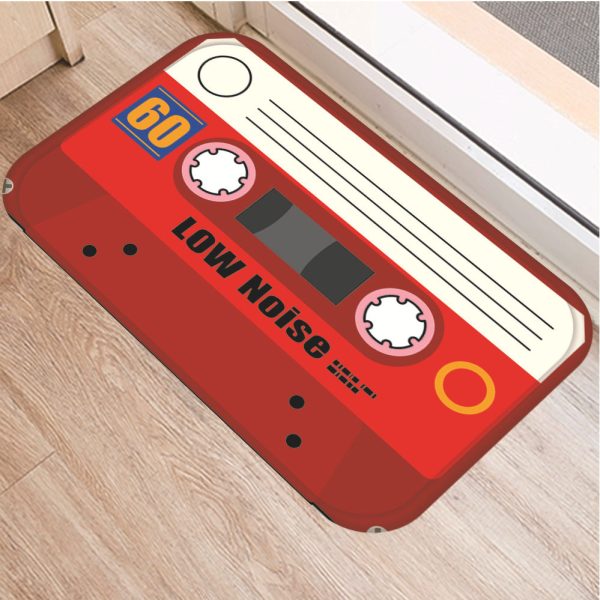 Cassette Tape Non-Slip Floor Mat