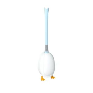 Diving Duck Long Handle Toilet Brush Without Dead Angle