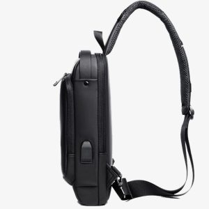 Anti-Theft Password Protected Large Capacity Usb Crossbody Bag