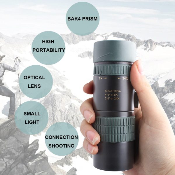 Astronomical 8-24X30 Monocular Telescope