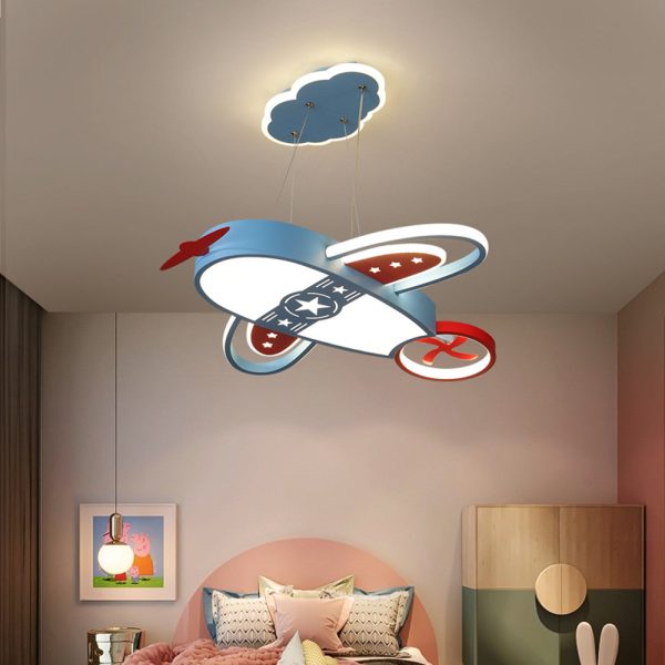 Creative Cartoon Airplane Bedroom Lamp