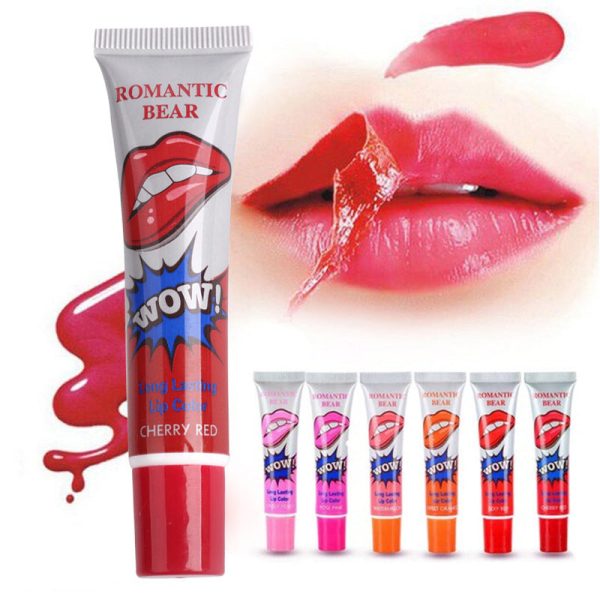 Amazing 6 Colors Waterproof Long Lasting Peel Liquid Lipstick