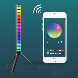 Car Sound Control Light Rgb Voice-Activated Music Rhythm Ambient Light