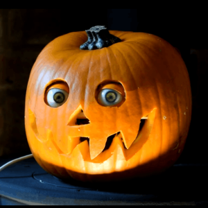 In The Halloween Spirit With Our Spooky Scary Halloween Pumpkin - !