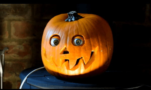 In The Halloween Spirit With Our Spooky Scary Halloween Pumpkin - !