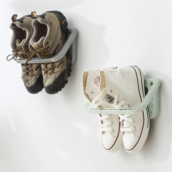 Wall-Mounted Shoe Rack