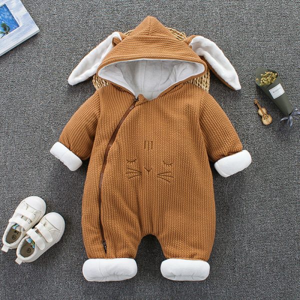 Autumn Winter Baby Clothing Newborn Jumpsuit