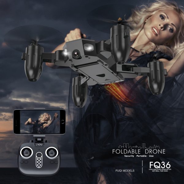 Folding Uav Wifi Aerial Remote Control