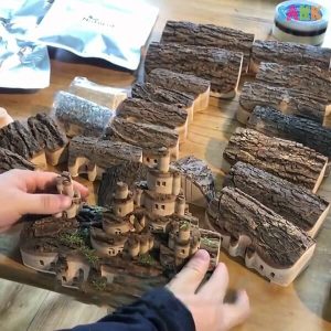 Sank Wooden Telescopic Castle