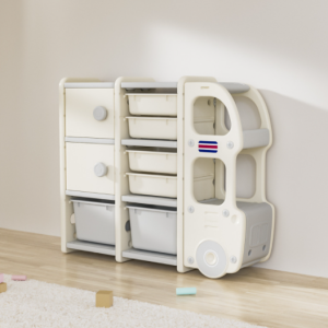 Cartoon Truck Baby Room Storage Cabinet