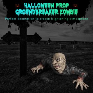 31x12x10in Halloween Prop Groundbreaker Graveyard Zombie