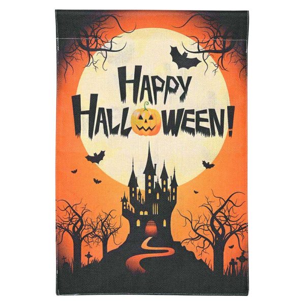 Halloween Flag Garden Yard Decorative Flag 12x18"