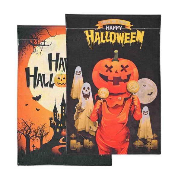 Halloween Flag Garden Yard Decorative Flag 12X18