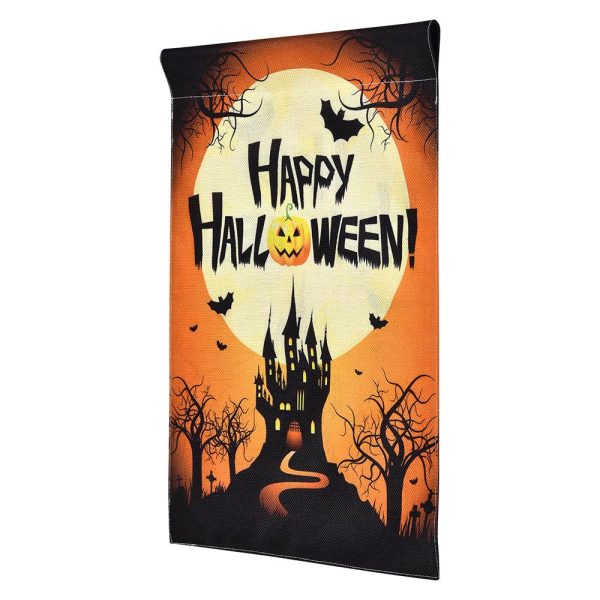 Halloween Flag Garden Yard Decorative Flag 12X18