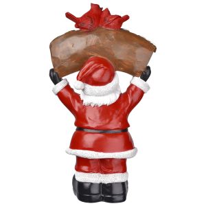 Christmas Figurine With Led Lights (Santa Snowman Optional)