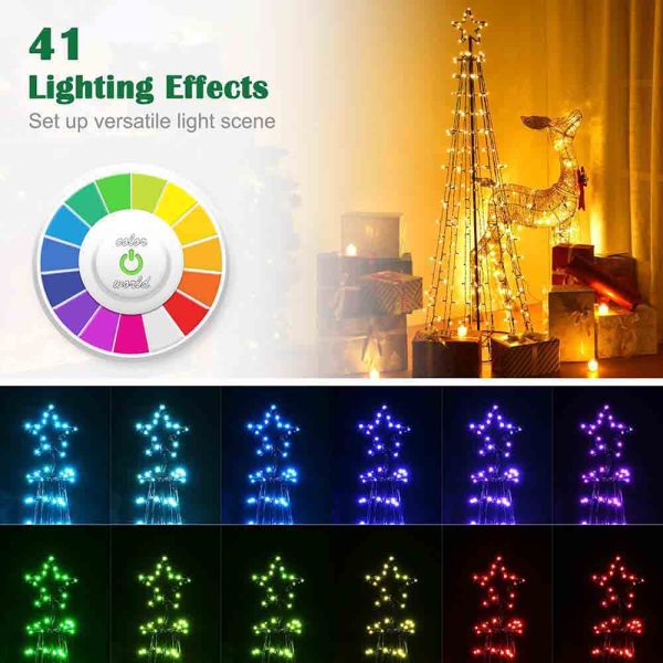 Multicolor Light Show Christmas Tree App Control